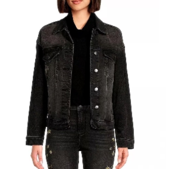 Driftwood Star Studded Denim Jacket - Picture 2 of 8